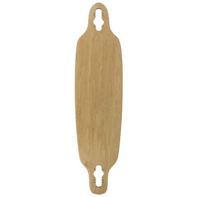 Blank Skateboard Deck Moose Bamboo Natural Pintail 43