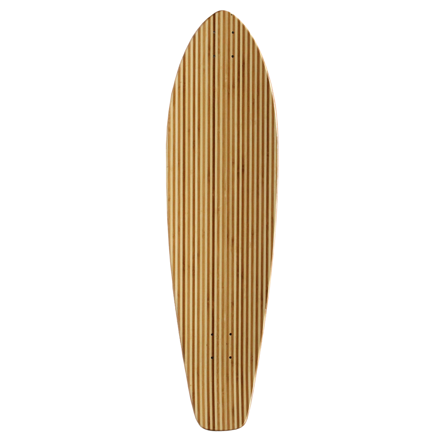 Moose Longboard Kicktail Deck Zebra Bamboo 9.75in x 36.5in