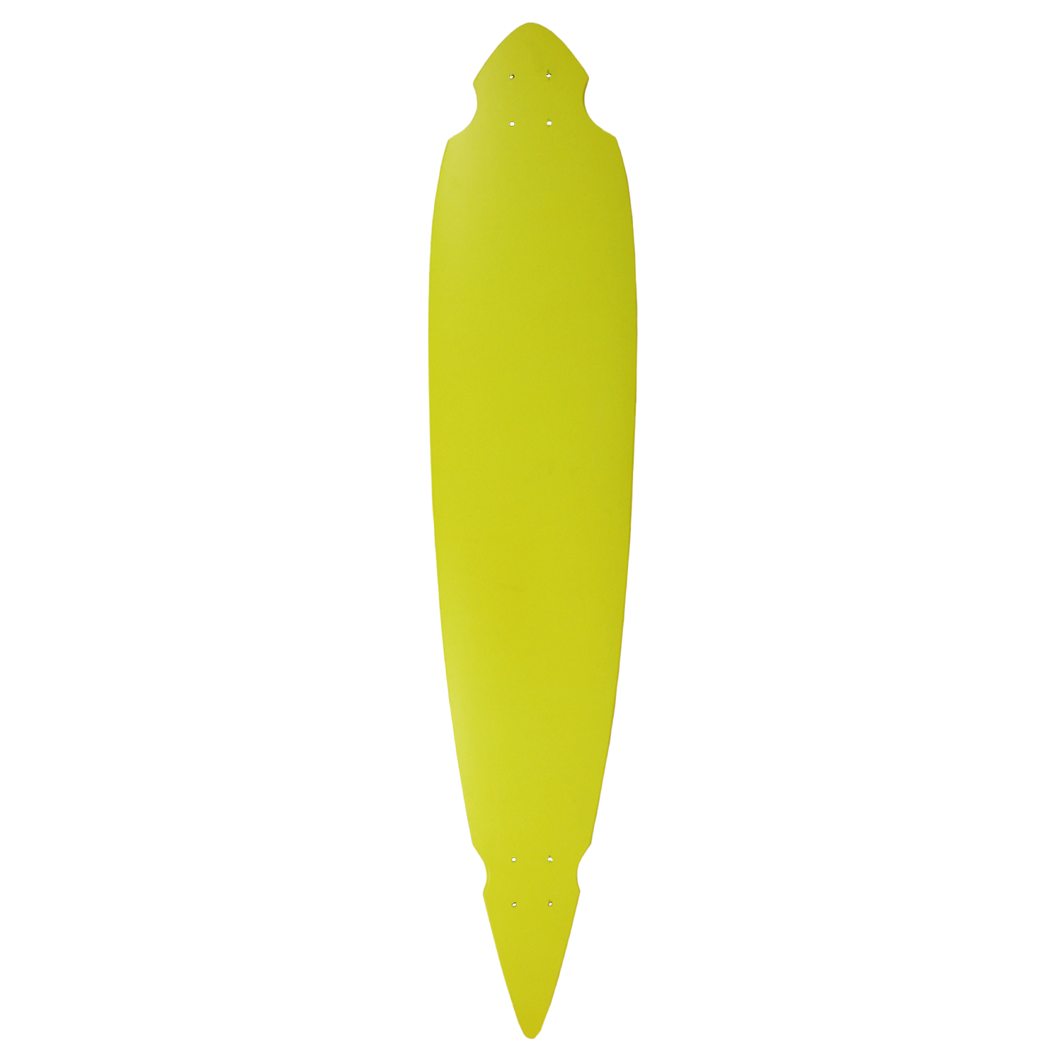 Moose Longboard Pintail Deck Neon Yellow 9.25in x 46in