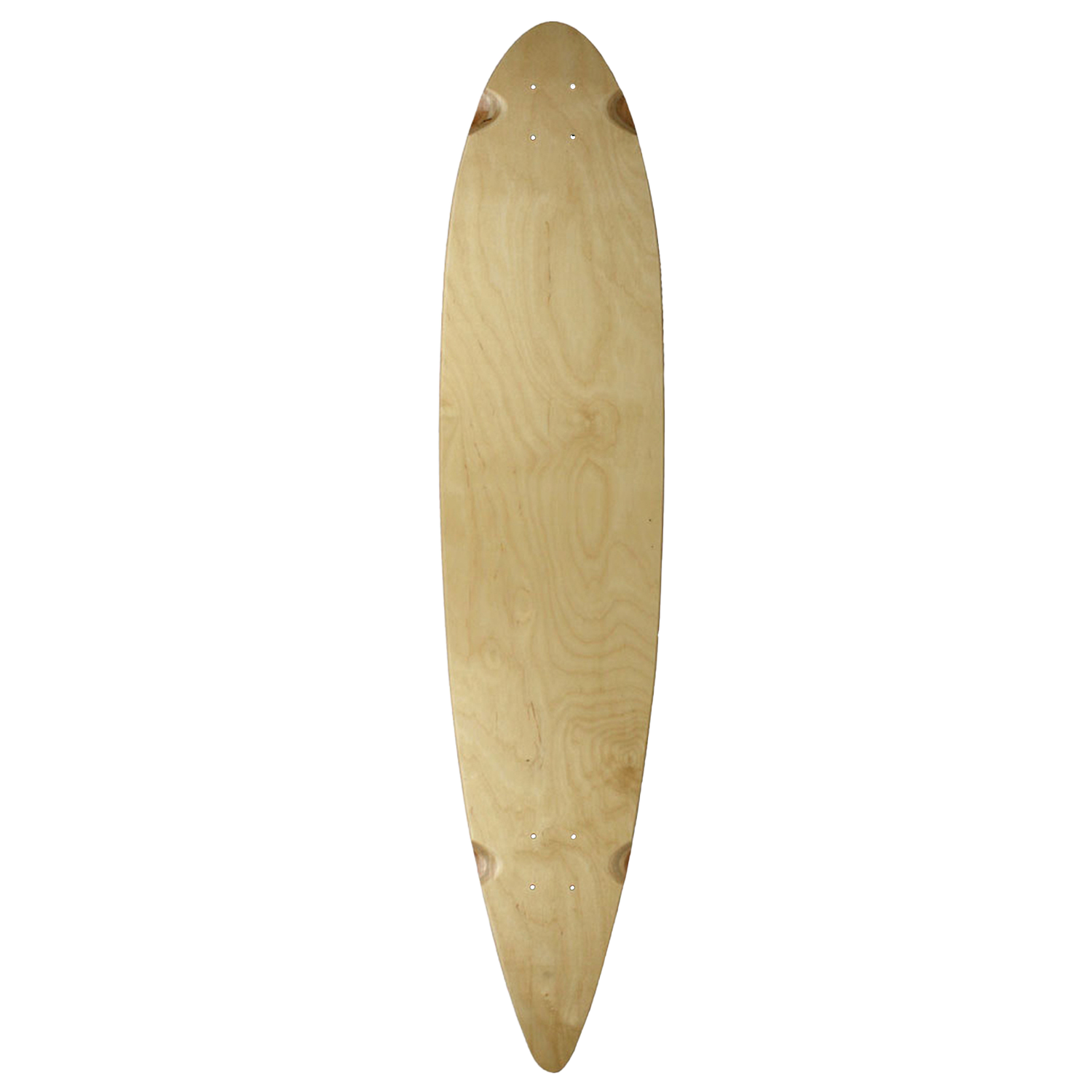 Moose Longboard Pintail Deck Natural 9in x 43in
