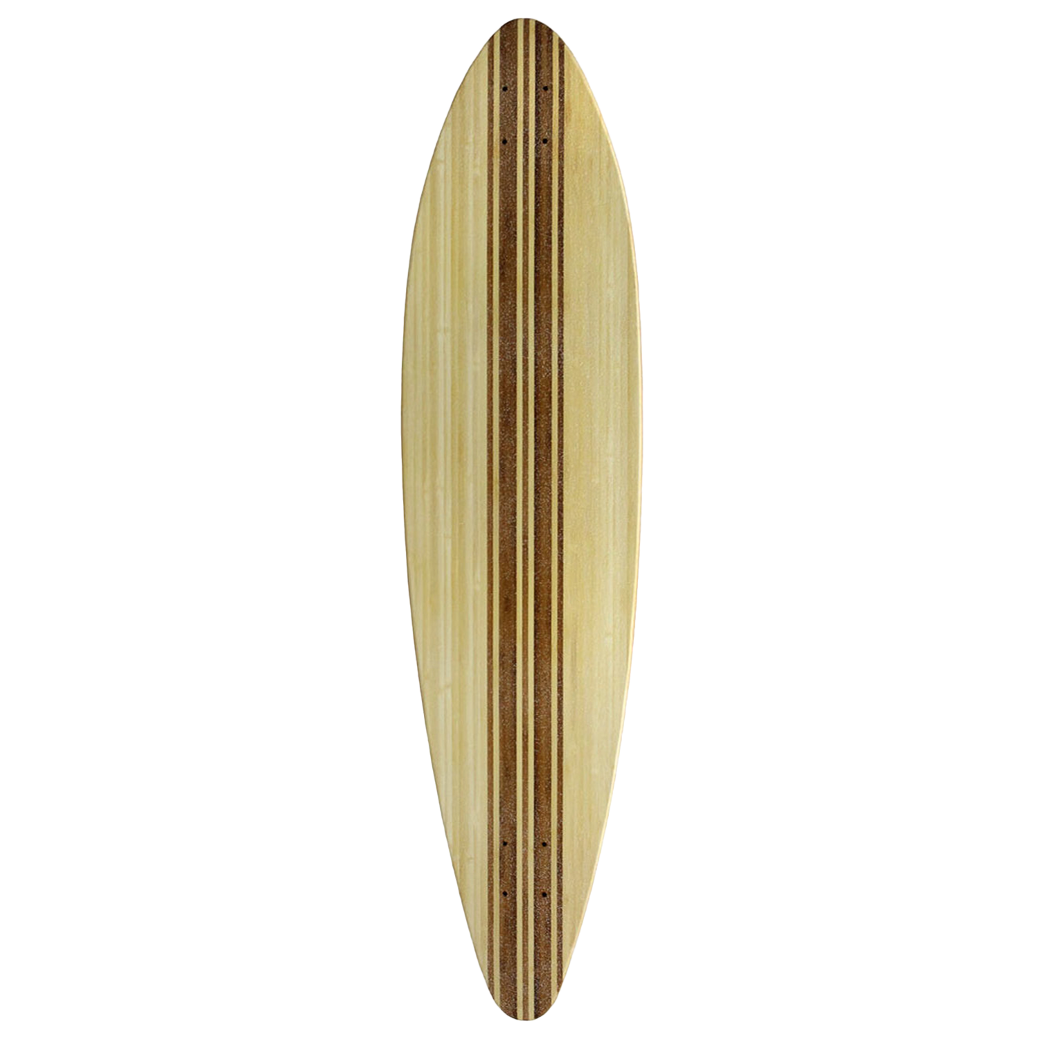 Moose Longboard Pintail Deck Top Ply Bamboo 9.5in x 41in