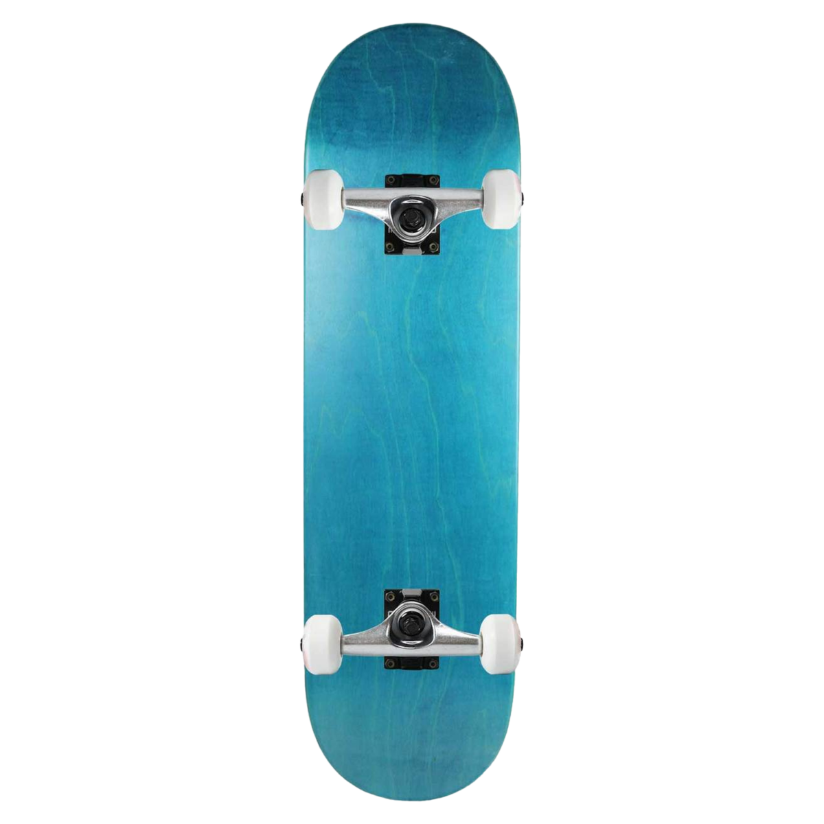 Moose Complete Skateboard 7.75" - Natural Deck With Silver Trucks & White Wheels