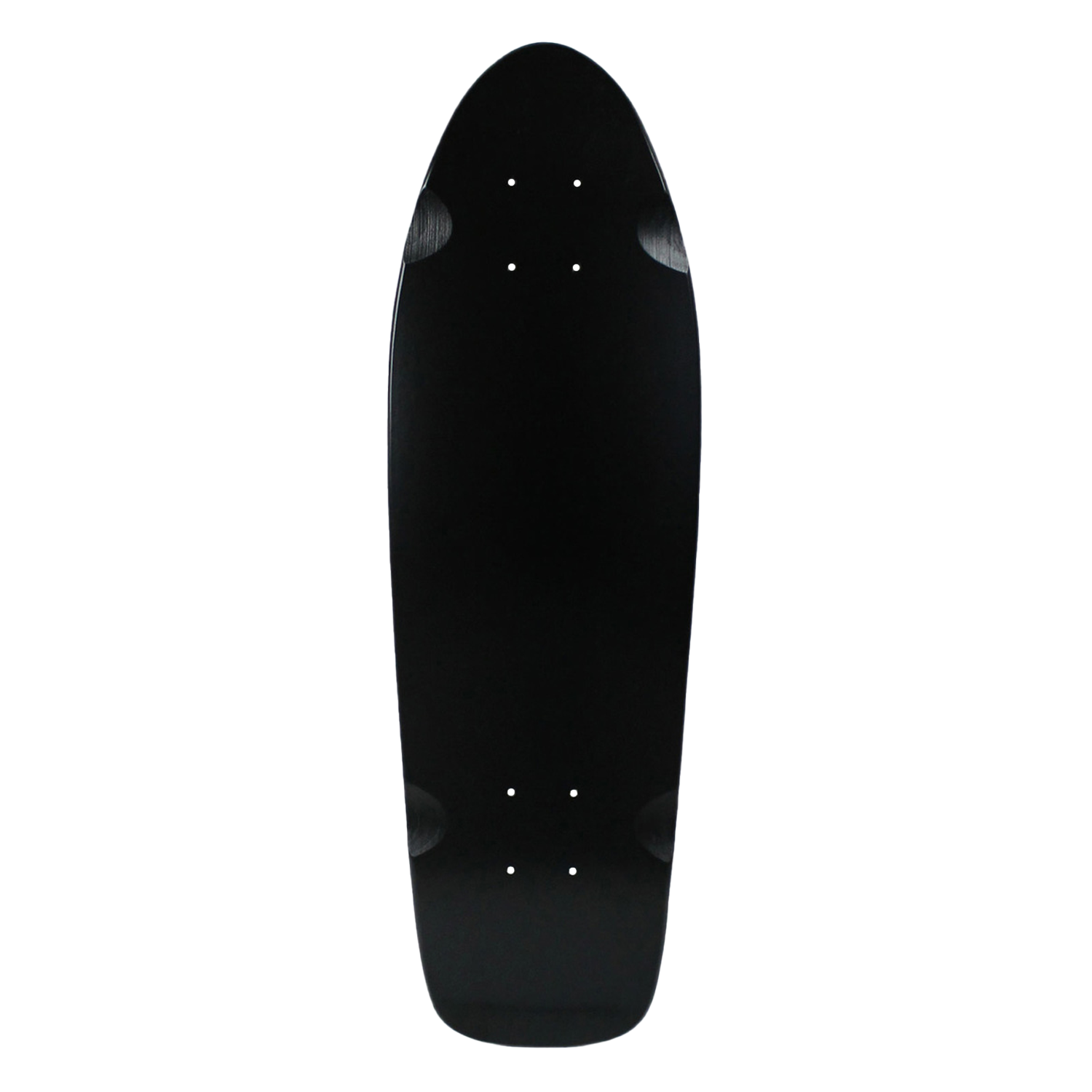 Moose Skateboard Cruiser Deck Dip Black 8in x 26.5in