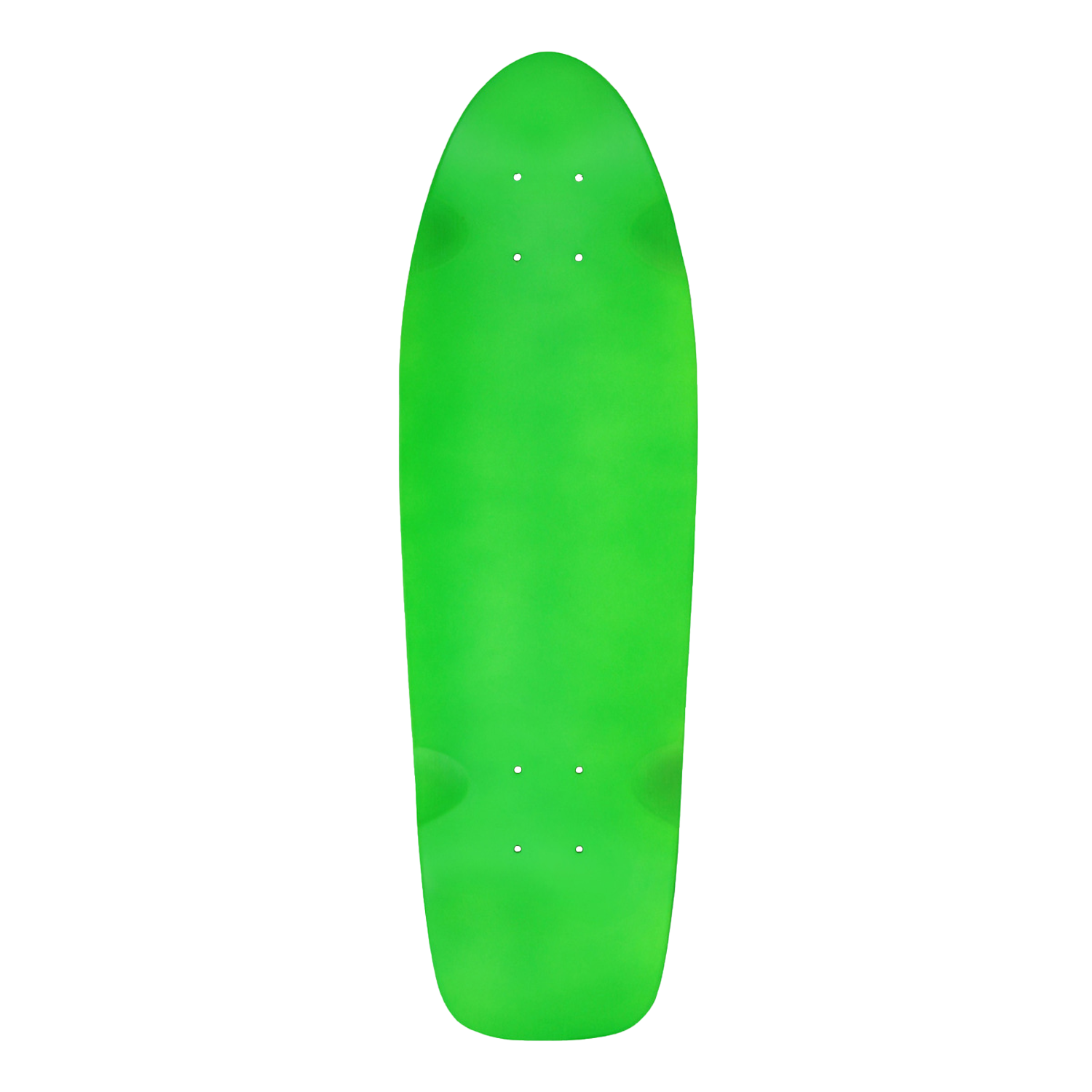 Moose Skateboard Cruiser Deck Neon Green 8in x 26.5in