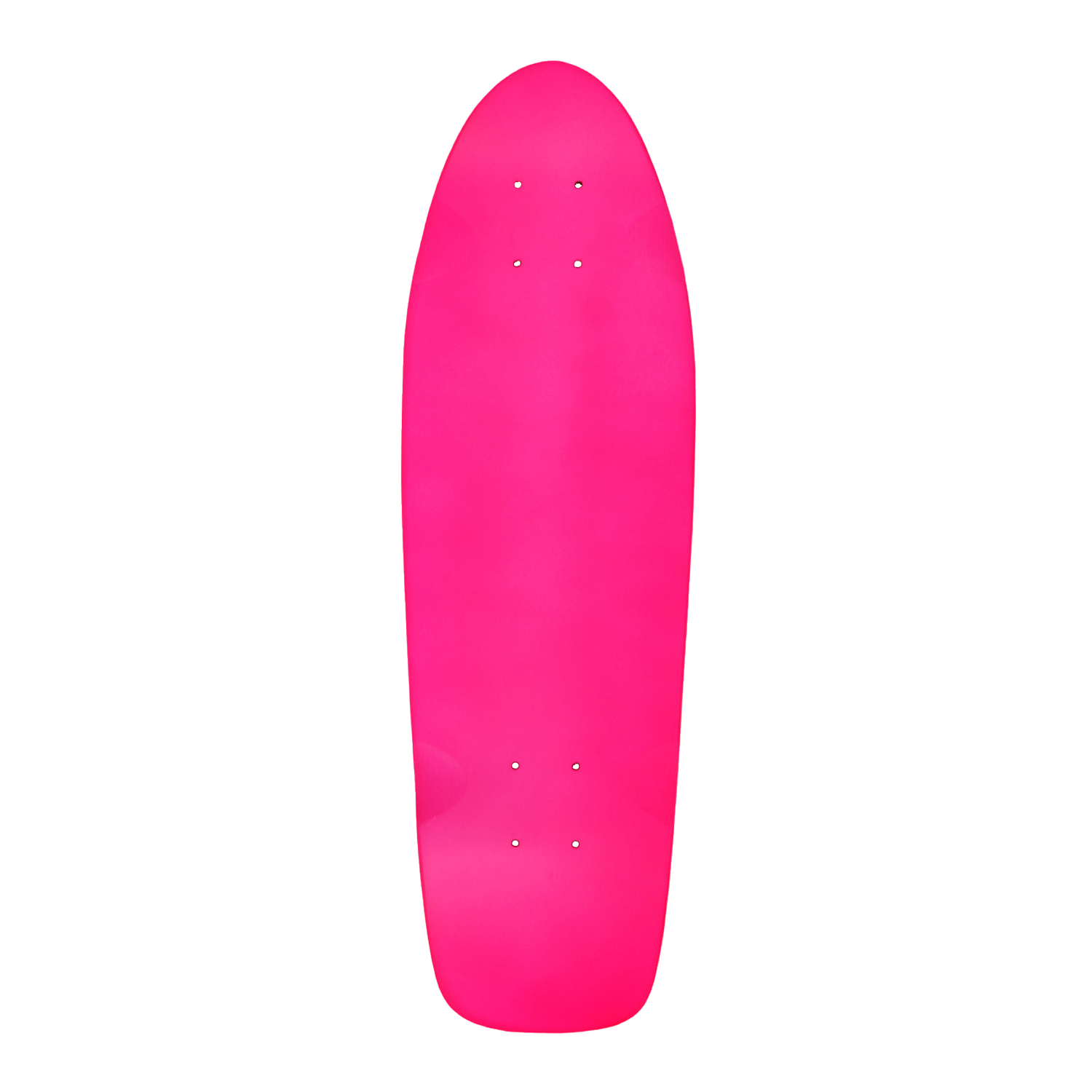 Moose Skateboard Cruiser Deck Neon Pink 8in x 26.5in