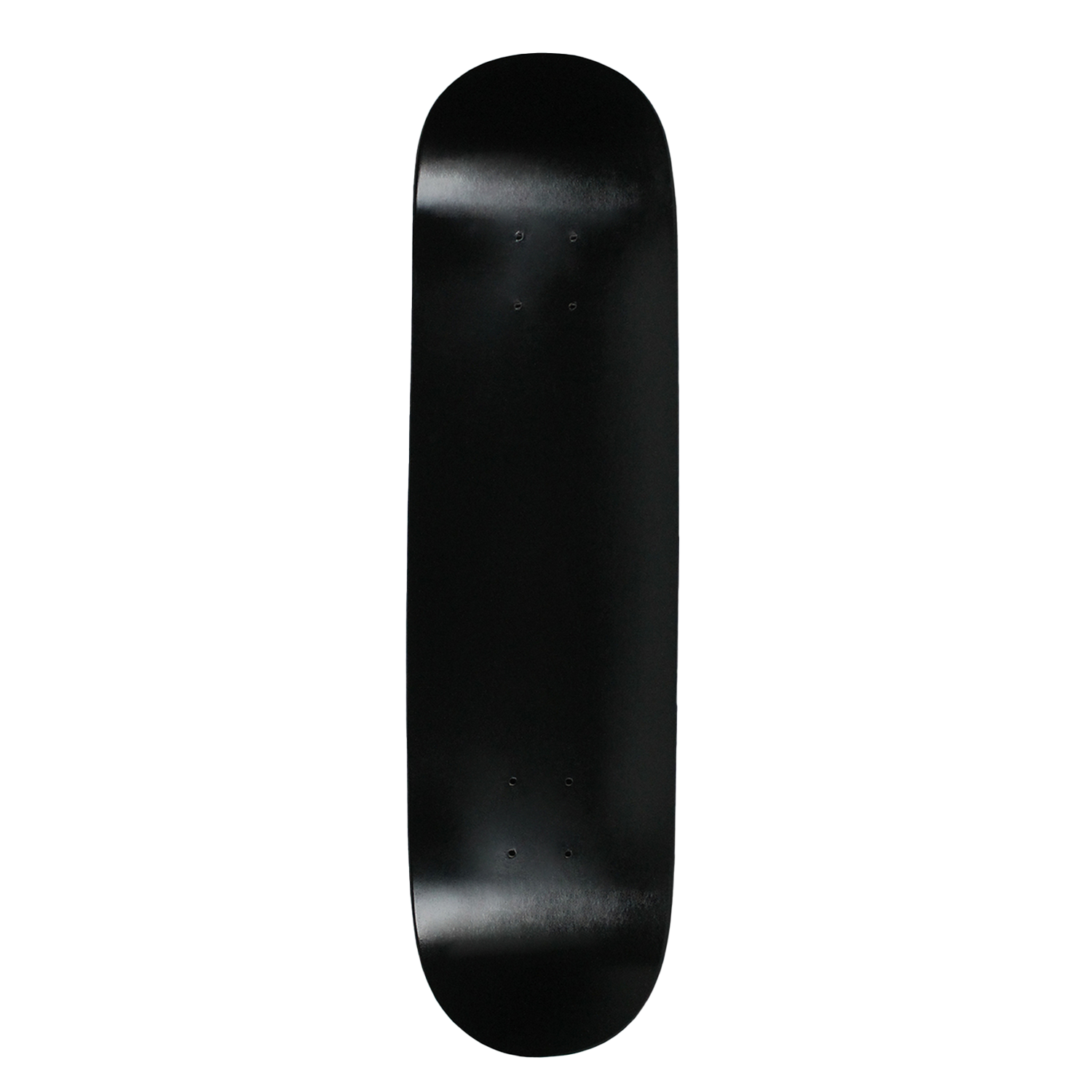 Moose Complete Skateboard STAINED BLACK 8.0" Silver/White ASSEMBLED 