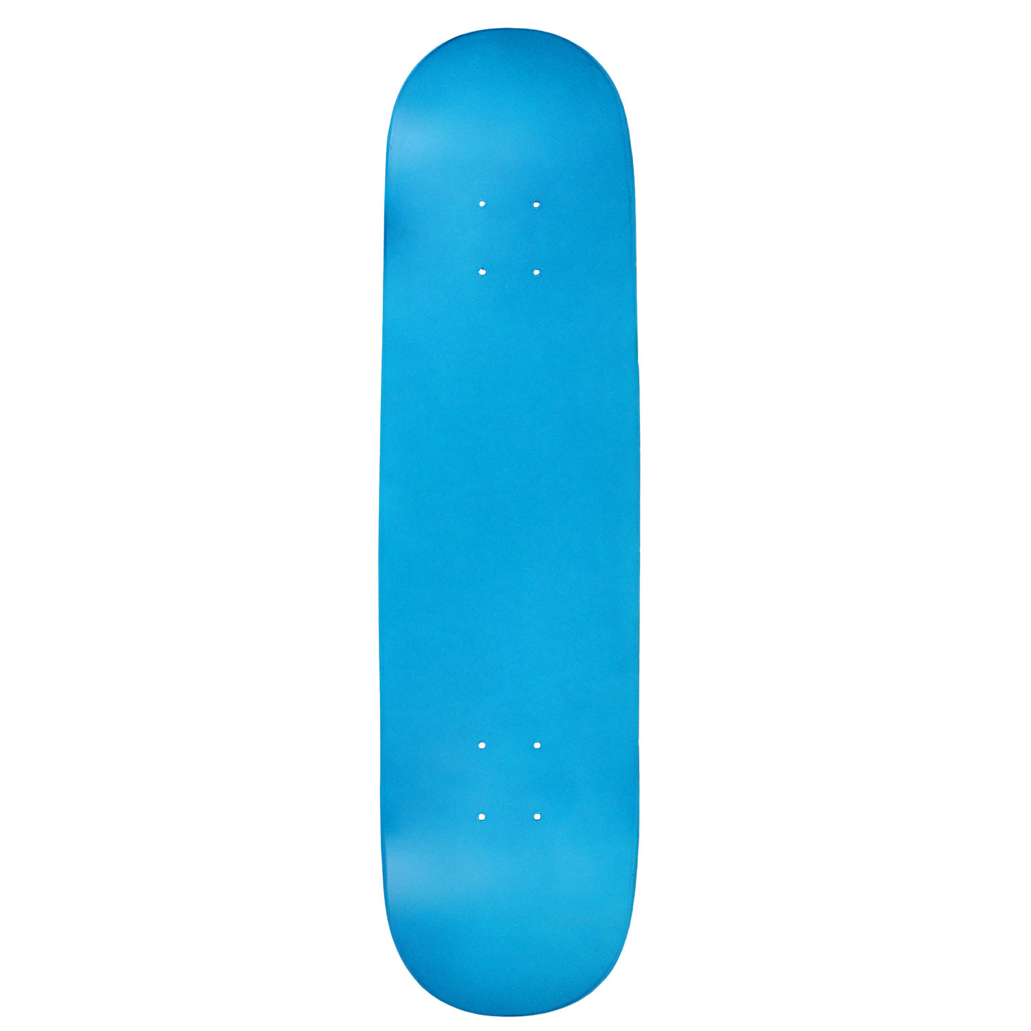 Moose Skateboard Deck Neon Blue 7.5in-8.5in