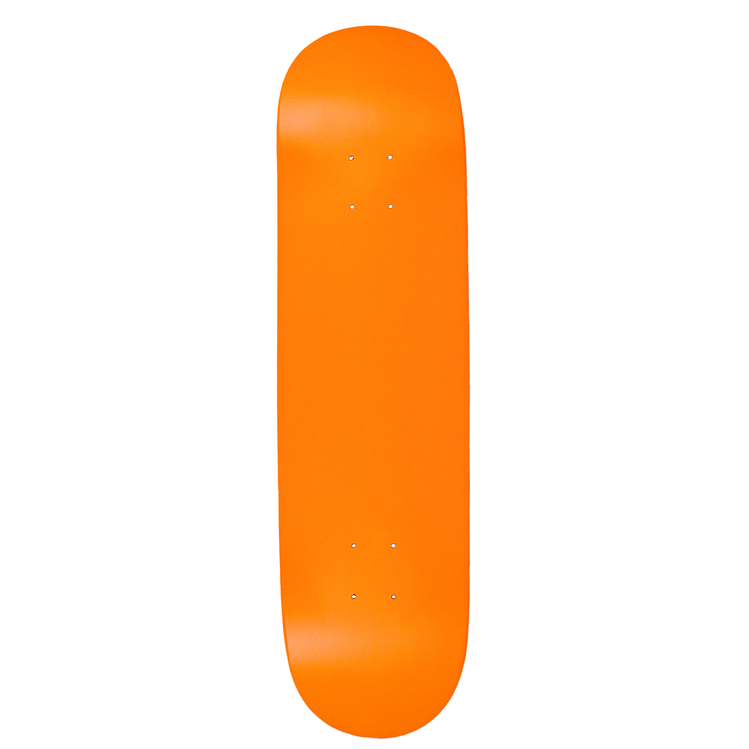 Moose Skateboard Deck Neon Orange 7.75in-8.25in