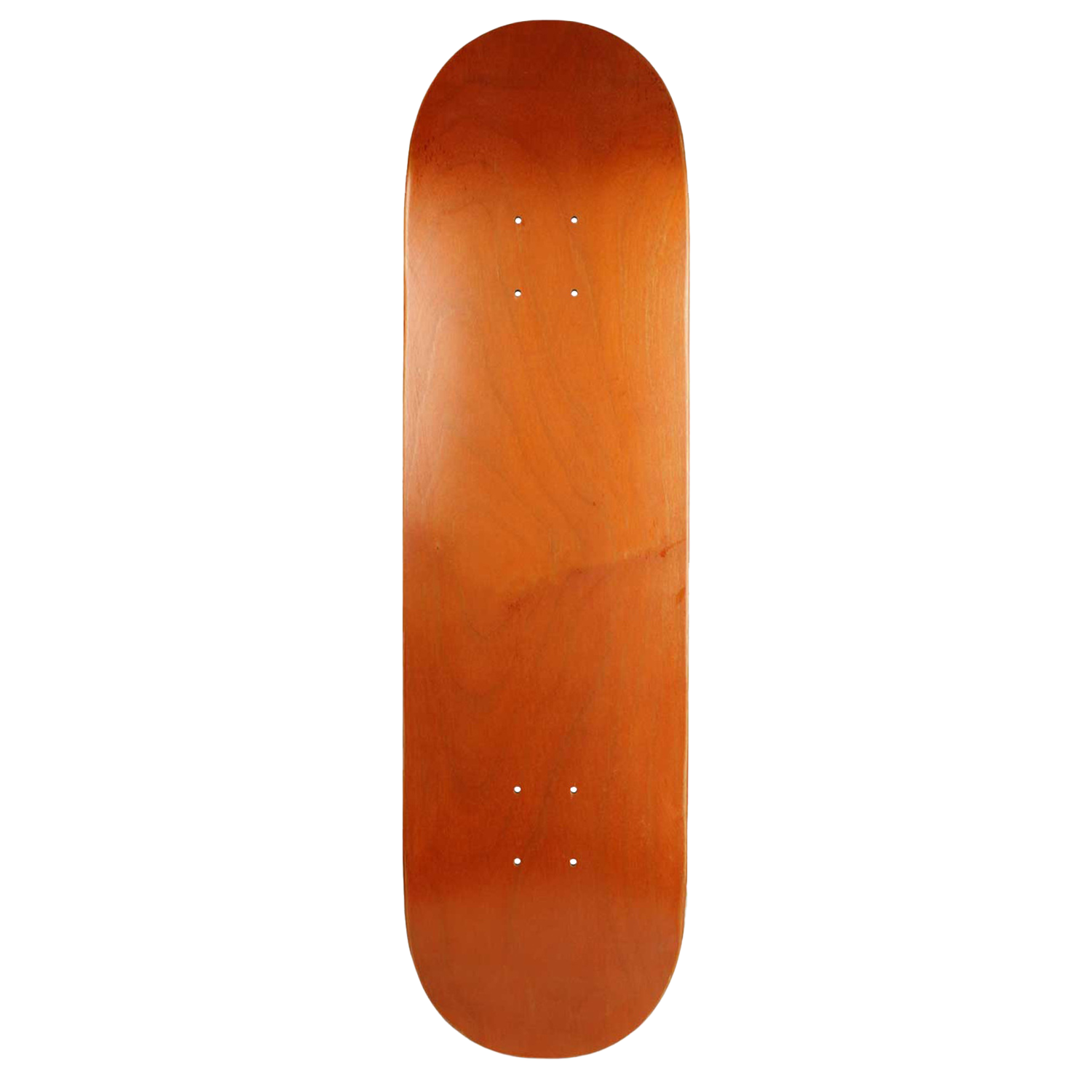 Moose Skateboard Deck Stain Orange 7in-7.75in