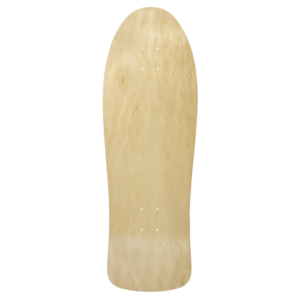 Moose Blank Skateboard Deck Dipped White 7,25