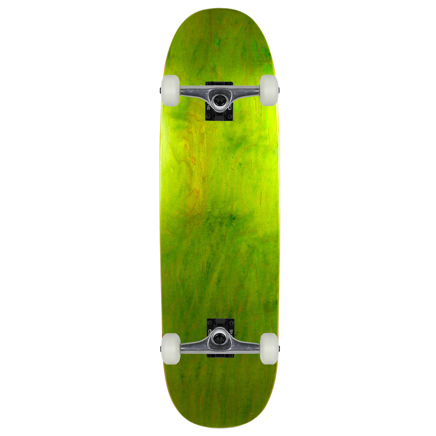 Moose Skateboard Old School Complete Blunt Nose Popsicle Stain Lime 8.75in x 32.1in