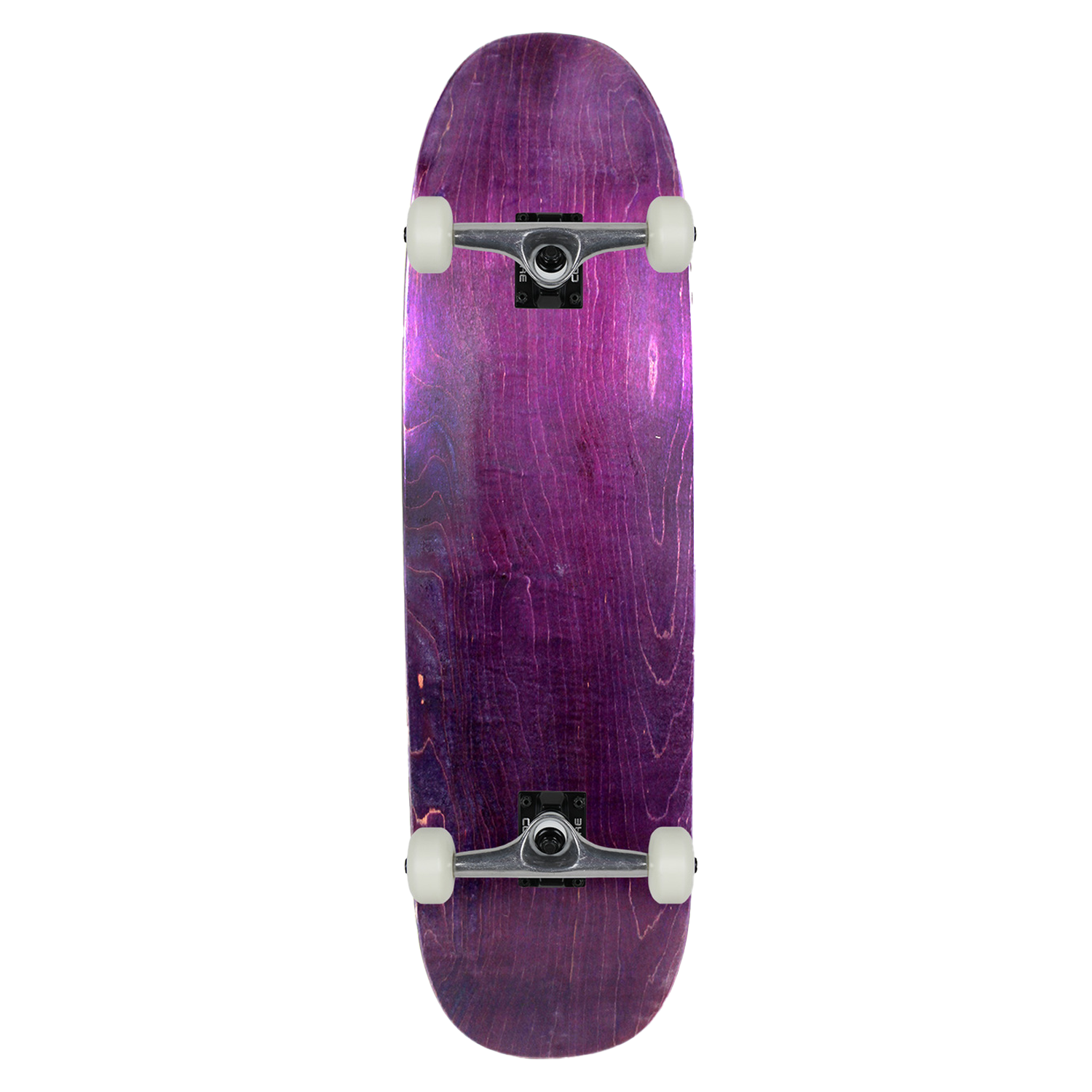 Moose Skateboard Old School Complete Blunt Nose Popsicle Stain Purple 8.75in x 32.1in